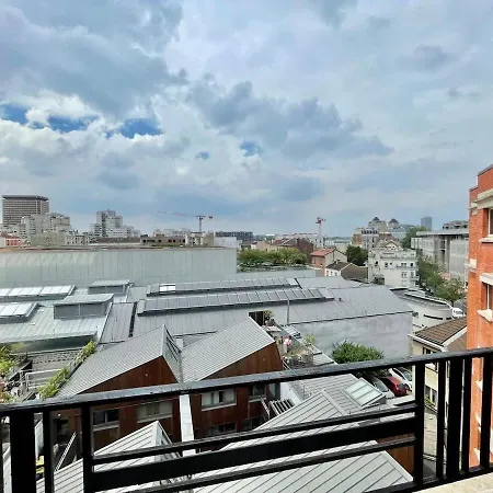 Peaceful Studio Nearby Paris Pantin Buitenkant foto