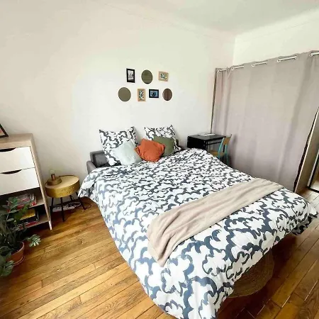 Peaceful Studio Nearby Paris Pantin Buitenkant foto