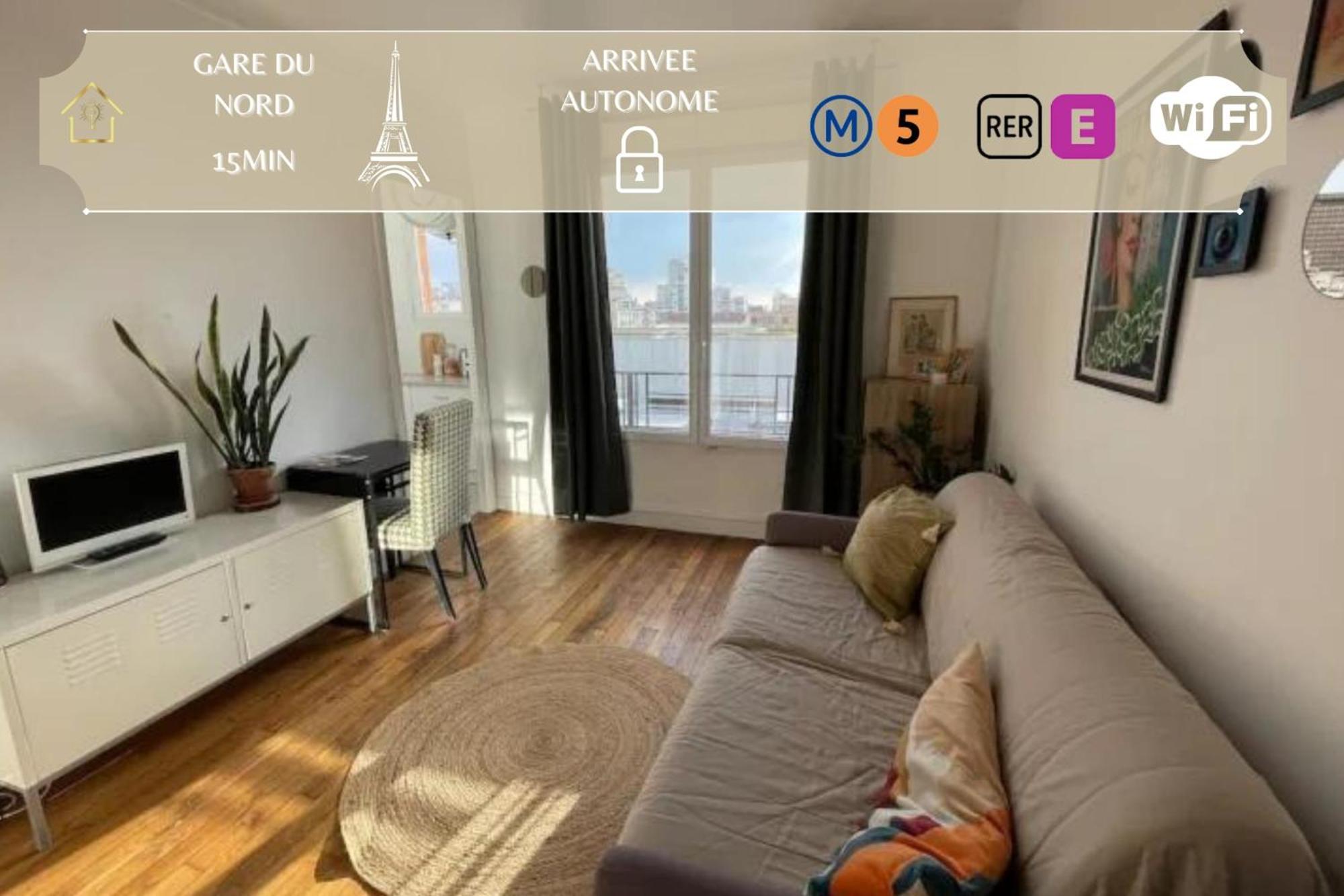 Appartement Peaceful Nearby Paris *